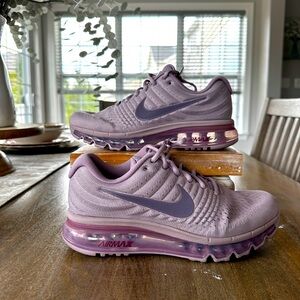 Nike Air Max 2017 Women’s Plum Fog Purple Running Shoes